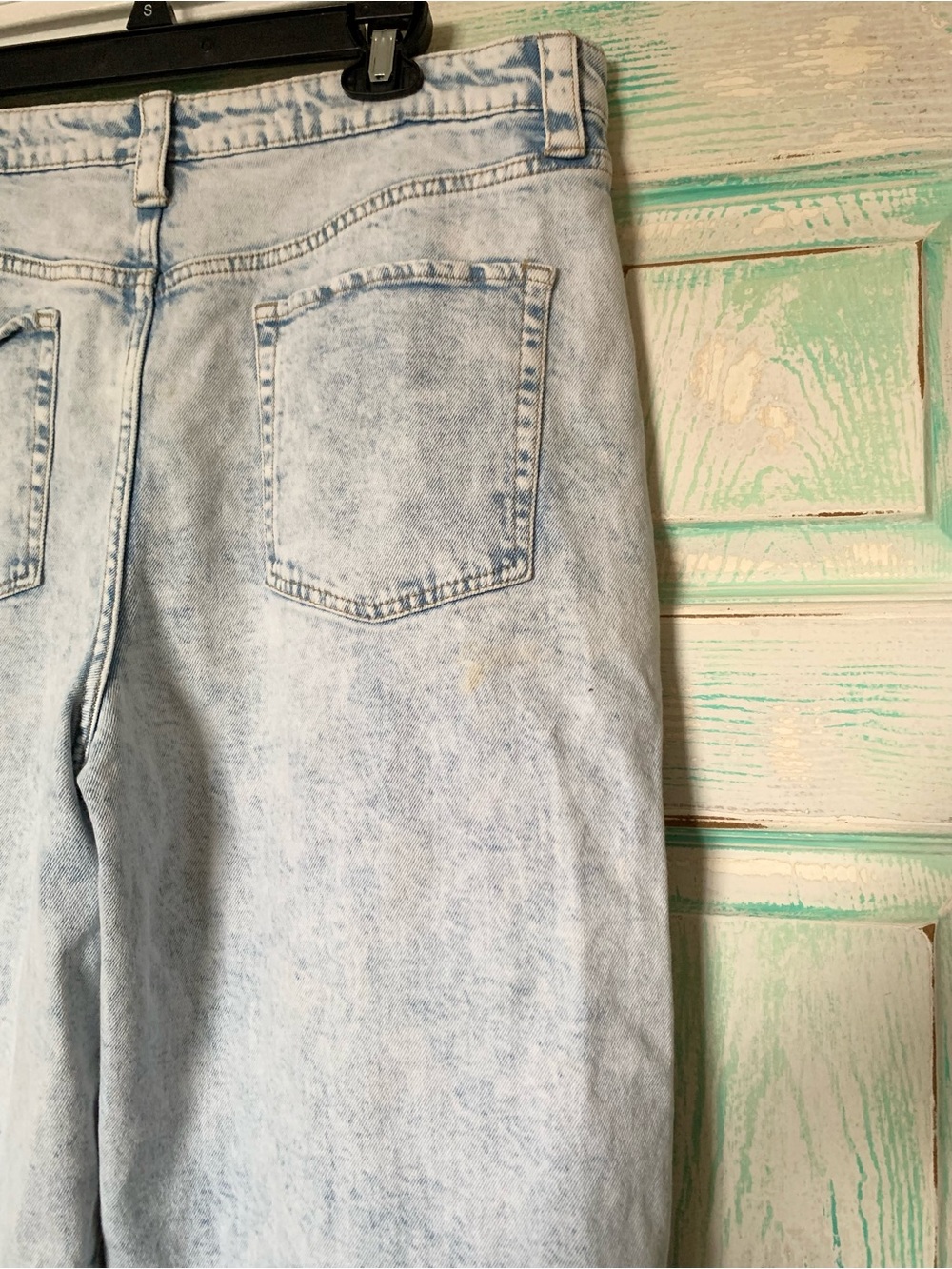 Wild Fable High Rise Balloon Jean Light Wash Denim Jeans 16 - Picture 5 of 11